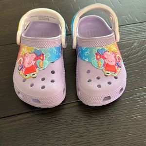 Peppa Pig Crocs 8C